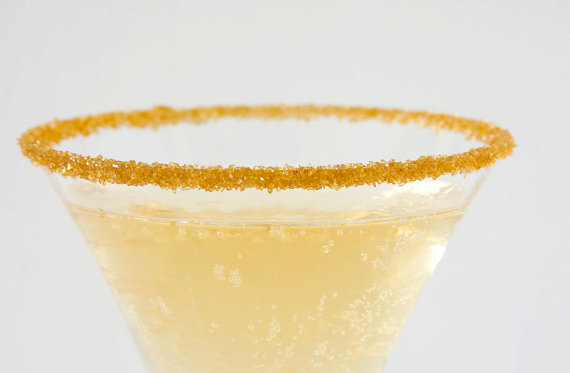 Gold Cocktail Sugar for your Bar