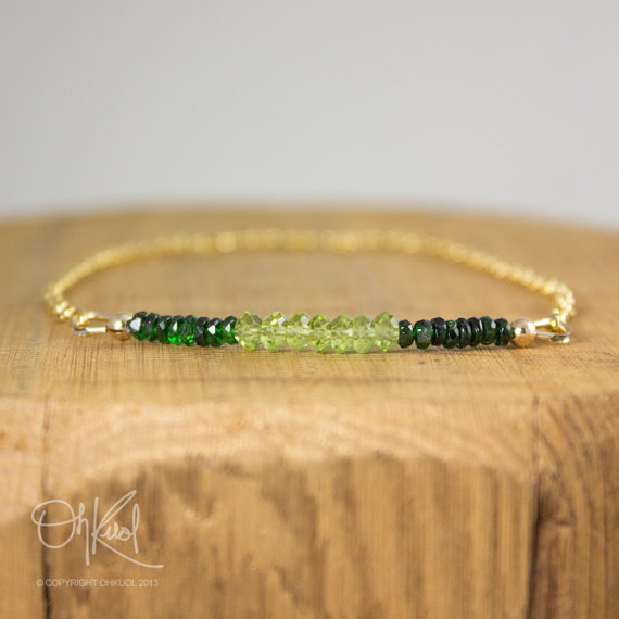 Green Ombre Bracelet (by OhKuol)