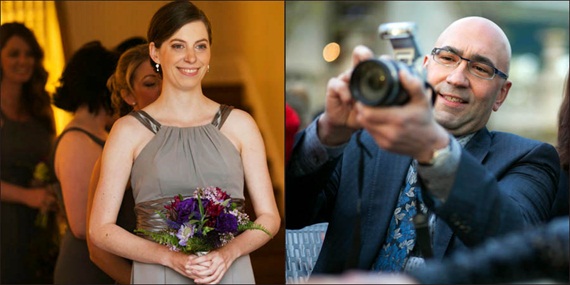 guest takes photo of bridesmaid - Liriodendron Mansion Wedding