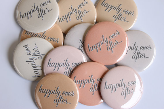 Happily Ever After - Favor Buttons