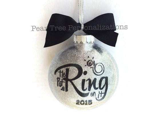 he put a ring on it ornament by peartreepersonal