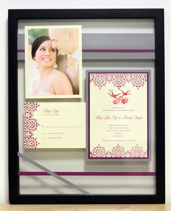 how to preserve your wedding invitation