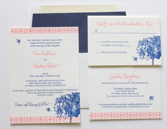 Wedding Stationery Giveaway! (invitations: blush paperie)