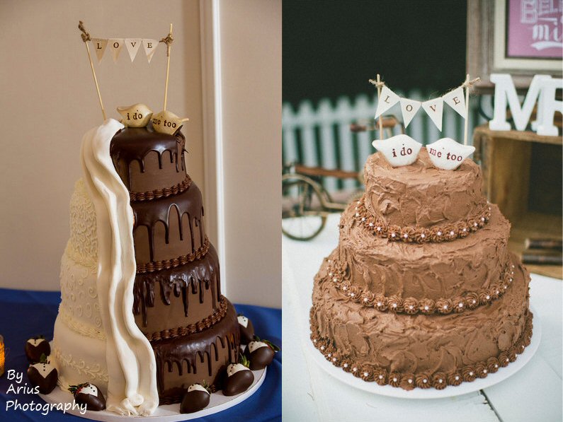 bird wedding cake topper