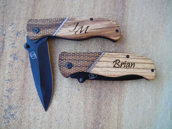 custom groomsmen gift knives - Best Groomsmen Gifts