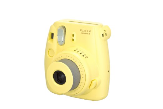 Instant Photo Camera in Yellow