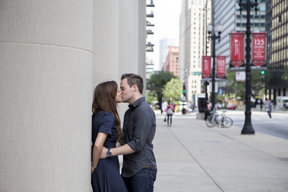 Rebecca Borg Photography - Downtown Chicago Engagement Session