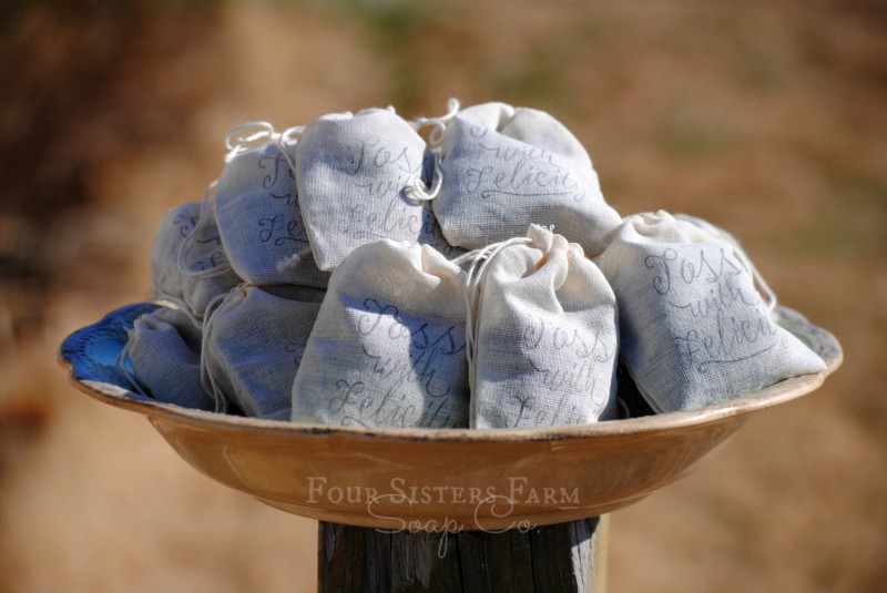 lavender toss bags for ceremony