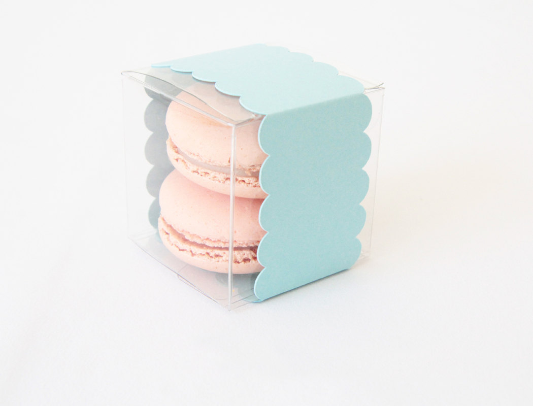 macaron in a box | via 7 Things to Know About Giving Macaron Favors https://emmalinebride.com/favors/giving-macaron-favors/
