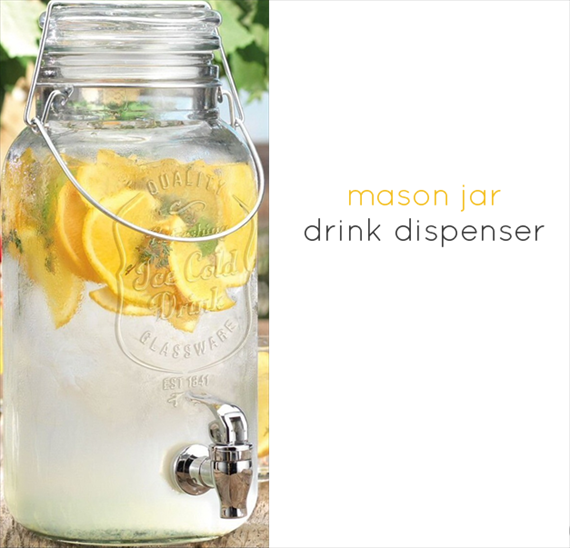 7 Tips for Mason Jar Drinking Glasses - Mason Jar Drink Dispenser