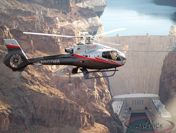 Maverick Helicopters - fly over the Hoover Dam!