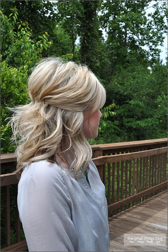 Half Up Hairstyle for Weddings
