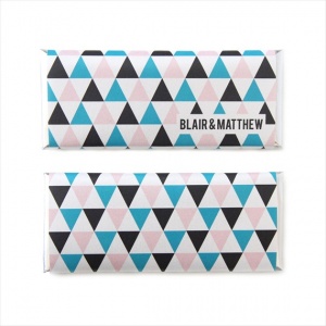 Modern Triangles Geometric Candy Wrappers