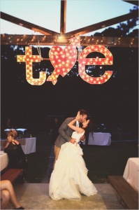 t hearts e wedding marquee lights
