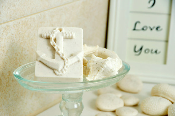 nautical wedding favors soap