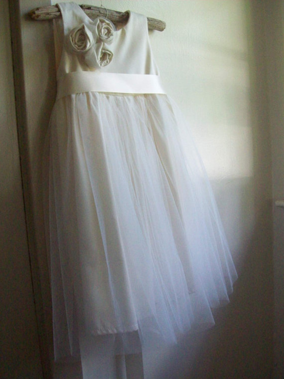 Sateen | Organic Cotton Flower Girl Dresses