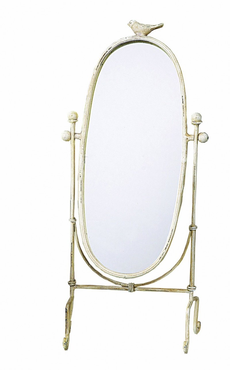 ornate shabby chic table mirror | use this as a vintage mirror table number! great find from amazon.