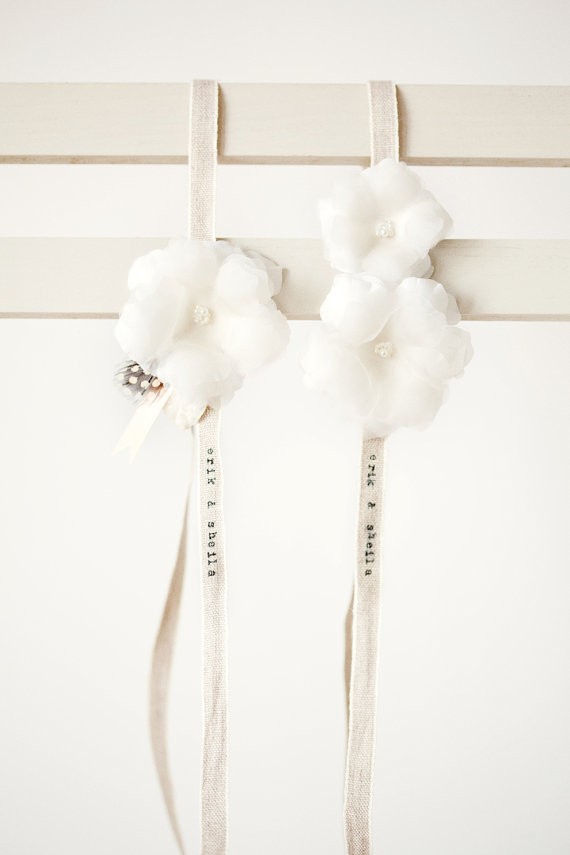 Personalized Bridal Garter by SIBO Designs | http://emmalinebride.com/bride/garter-names-weddings/ | garter names weddings