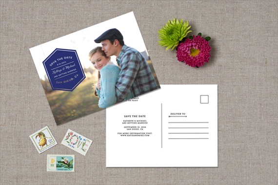 Photo - Spring Save the Dates (by Crafty Pie Press)