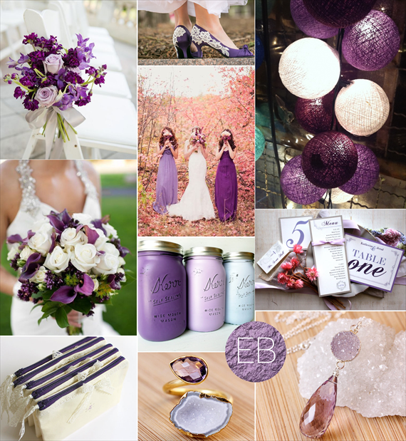 purple wedding ideas