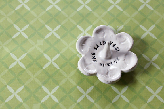 8 Creative Ring Holders (ring dish by Miss Pottery)