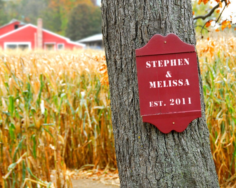 Personalized Print with Your Names on Rustic Farm Sign | by Picture It Personal | via https://emmalinebride.com/2015-giveaway/personalized-print-names/