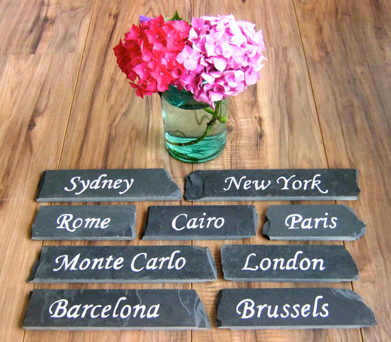 rustic table names