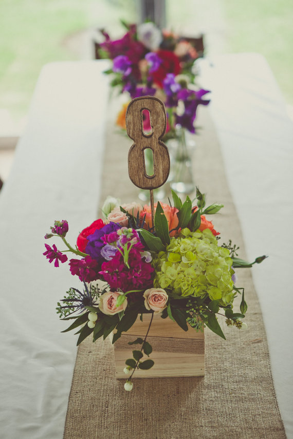 rustic wedding centerpieces with flowers