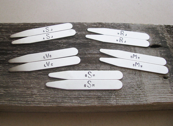 shirt collar stays (by julie the fish designs)