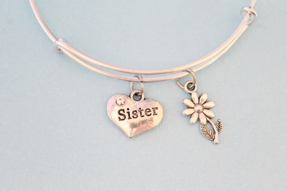 sister bangle bracelet