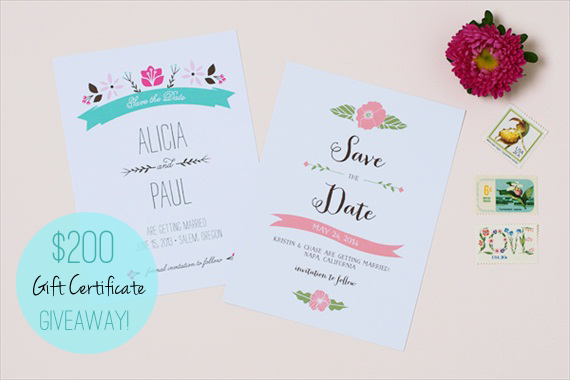 spring save the dates giveaway