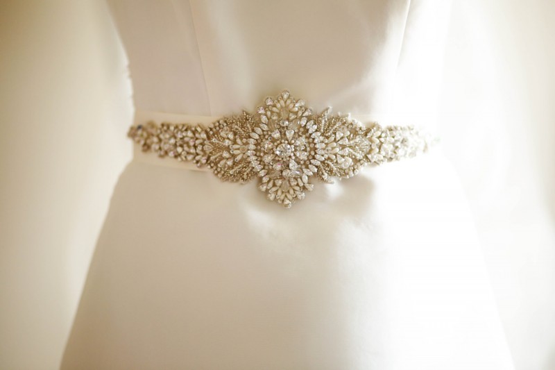 starry dress sash | via Starry Night Weddings https://emmalinebride.com/vintage/starry-night-weddings-ideas/