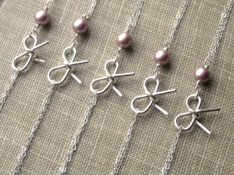 sterling silver bow jewelry Etsy find bracelets with pearl