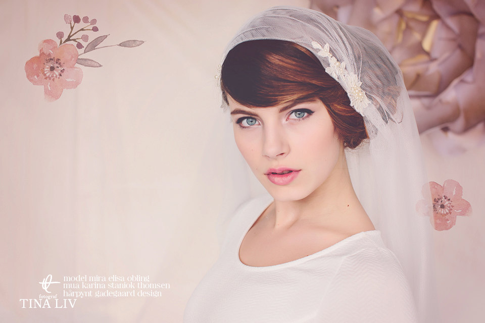 Vintage Inspired Bridal Cap Veils