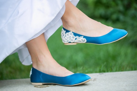 Win a Pair of Lace Wedding Flats