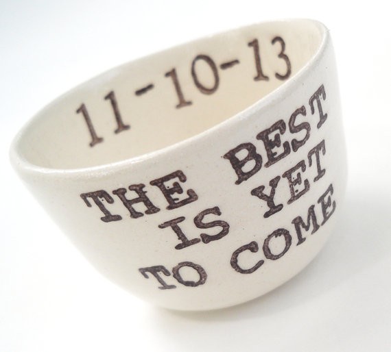 The Best Is Yet to Come Ring Dish by Elycia Camille
