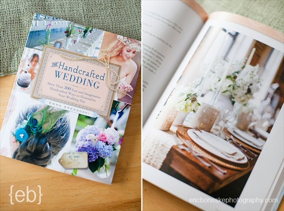 Engagement Gift Ideas (The Handcrafted Wedding by Emma Arendoski) #books #wedding-planning #wedding #engagement