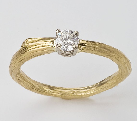 twig engagement rings (and why a wedding ring is worn on the fourth finger)