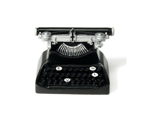 typewriter wedding place card holders