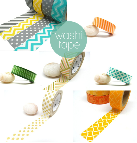 washi tape via DIY Washi Tape Ideas