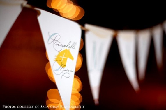 just married wedding banners