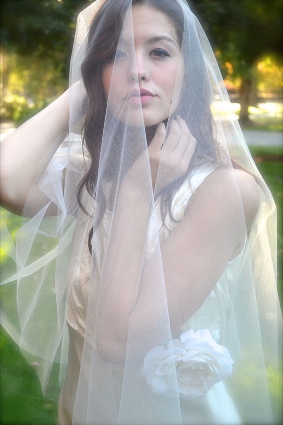 wedding drop veil