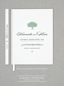 tree wedding guest book