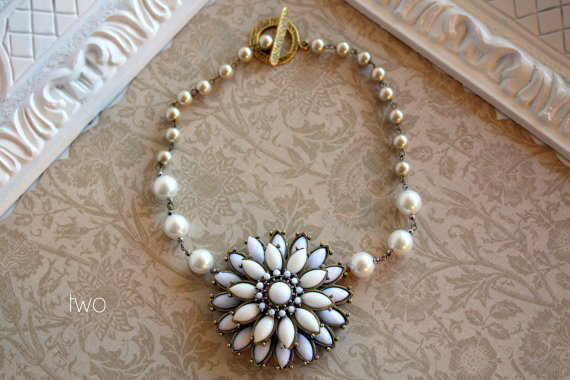 wedding pearl necklace - 2