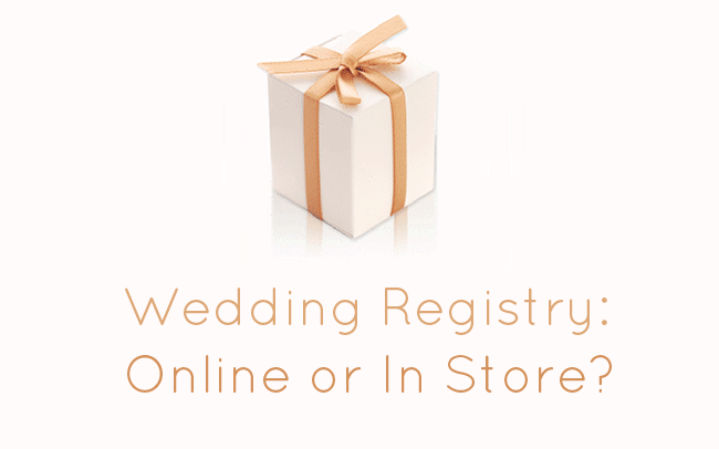 Wedding Registry Online or In Store? - Ask Emmaline via EmmalineBride.com