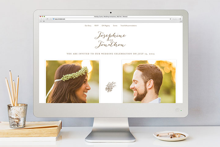 wedding website 1