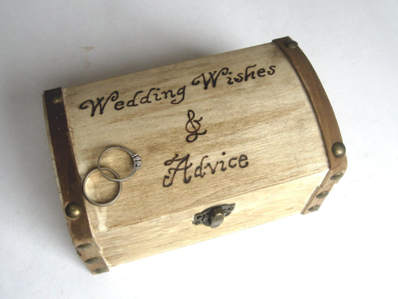 wedding wishes and advice rustic box - How to Plan a Western Themed Wedding