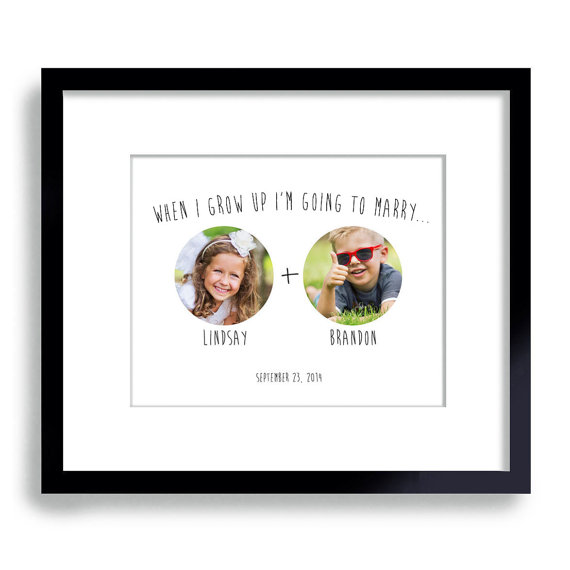 when i grow up im going to marry print | via wedding prints personalized by theme