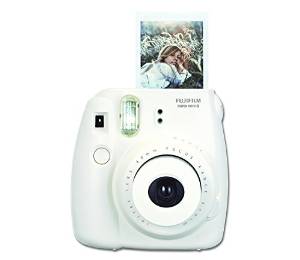 Instant Photo Camera in White