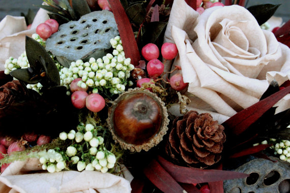 Themed Wedding Bouquets - Woodland Wedding Bouquet